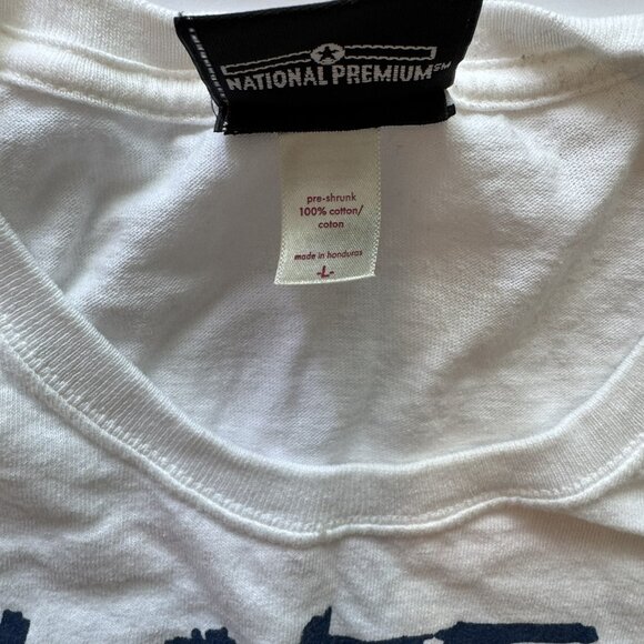 Vintage Y2K Harley Davidson 2000's Riders Edge Lakeland FL Women Large White Tee - Picture 5 of 7